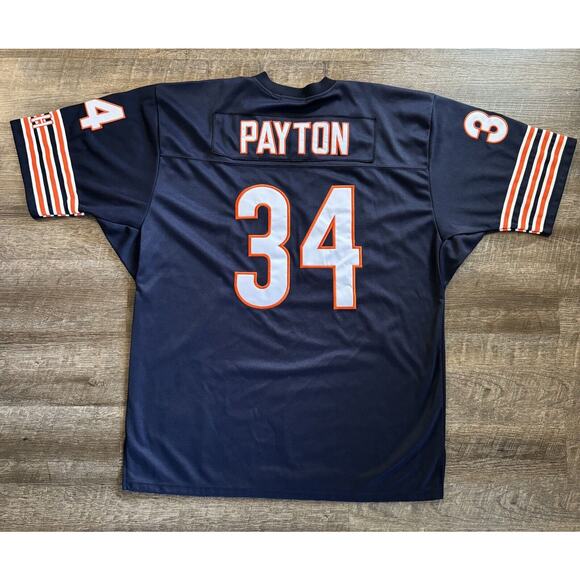 Authentic NWT 1985 Chicago Bears Walter Payton Mitchell & Ness Size 54 - Picture 2 of 7
